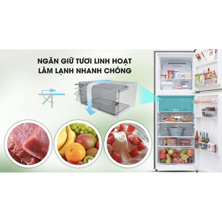 Tủ lạnh Sharp Inverter 287 lít SJ-X316E-DS (Miễn phí giao tại HCM-ngoài tỉnh liên hệ shop)