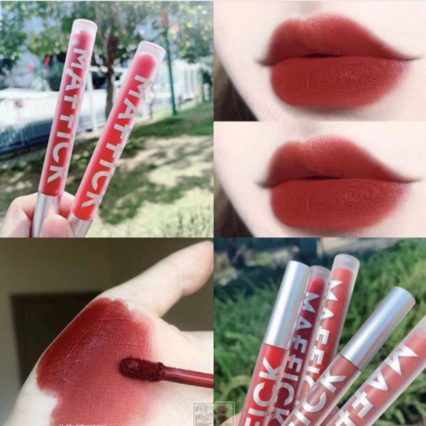 [Hàng mới về] Son Môi Dưỡng Ẩm Lâu Trôi 7 Màu Tùy Chọn Tiện Dụng MAFFICK