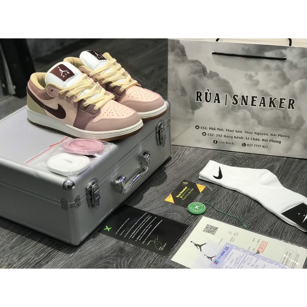 Siêu Phẩm Giày Thể Thảo Sneaker JD Trà Sữa Cổ Thấp SIêu Xinh Cao Cấp Ảnh Thật + freeship + Tặng Tất