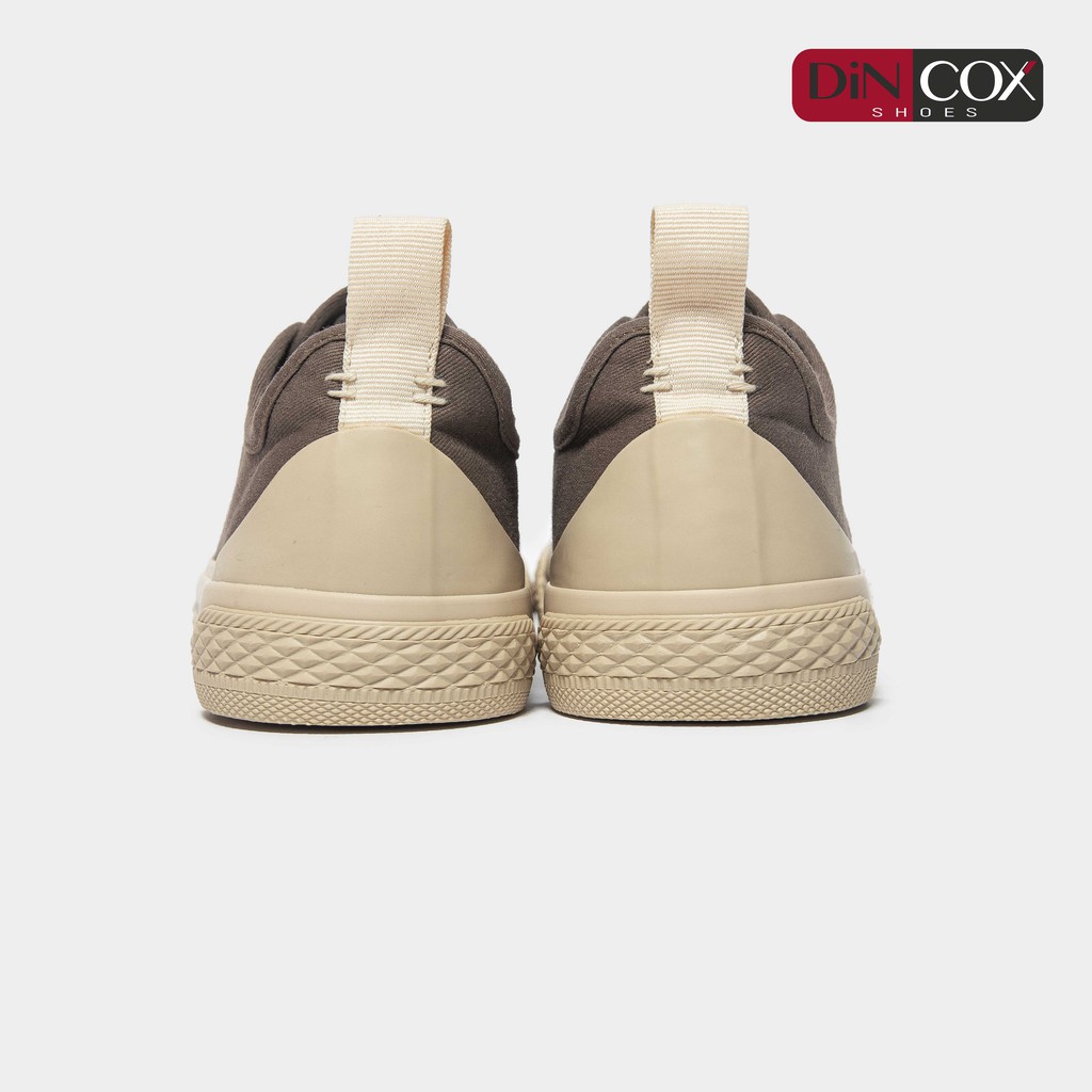 Giày Sneaker Vải Nữ DINCOX C20 Nữ Tính Sang Trọng Chocolate | BigBuy360 - bigbuy360.vn