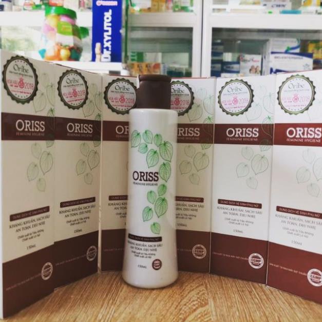 Dung dịch vệ sinh phụ nữ trầu không Oriss