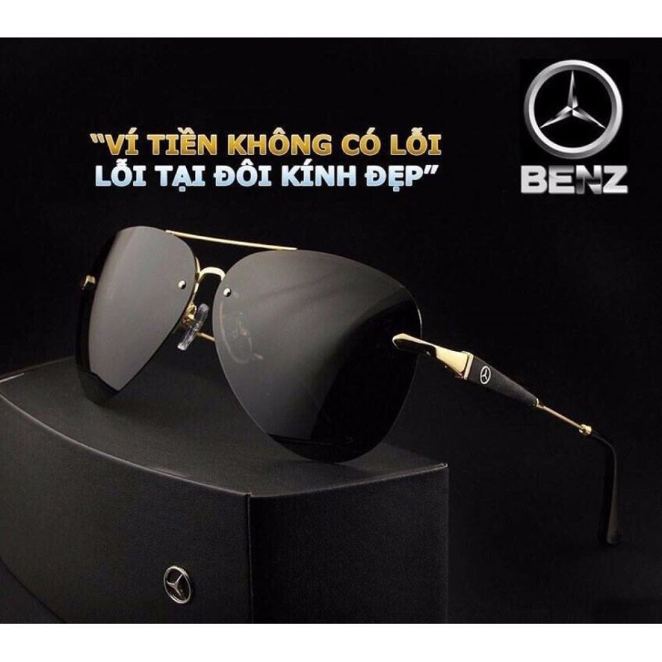 kính râm thời trang Kính mắt nam cao cấp Mercedes-Benz 743 | Sang Trọng | Mạnh mẽ
