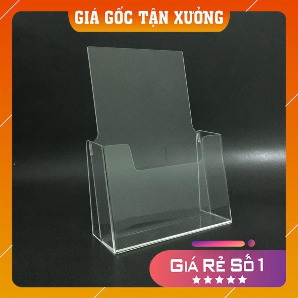 [Mica Việt Nam] [Giá gốc Tận Xưởng] Kệ mica đựng tờ rơi A5, 1 tầng