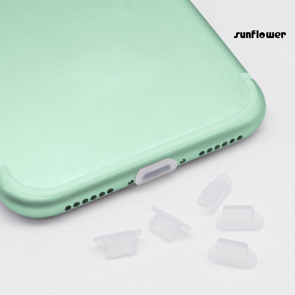 Bộ 5 Nút Bịt Chống Bụi Cho Tai Nghe Apple / SJTX /