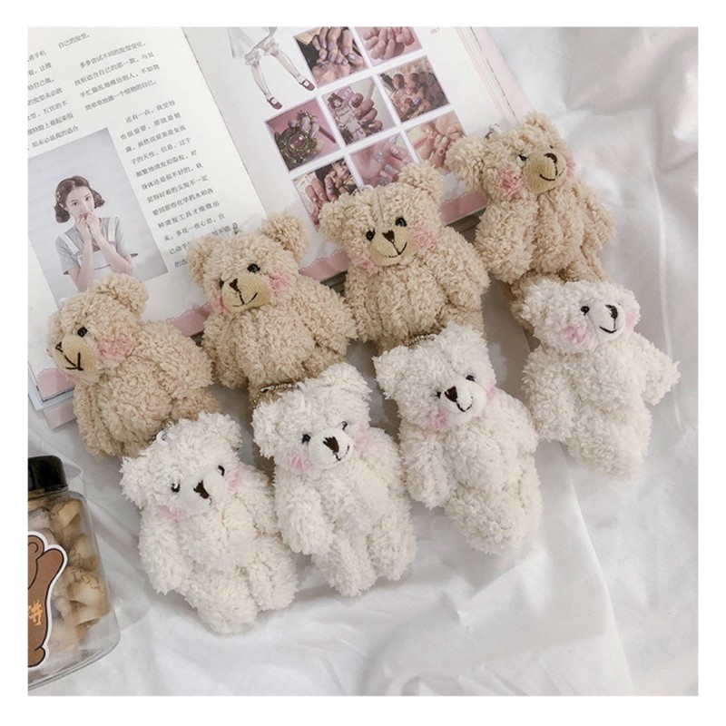 Móc khoá gấu và thỏ teddy