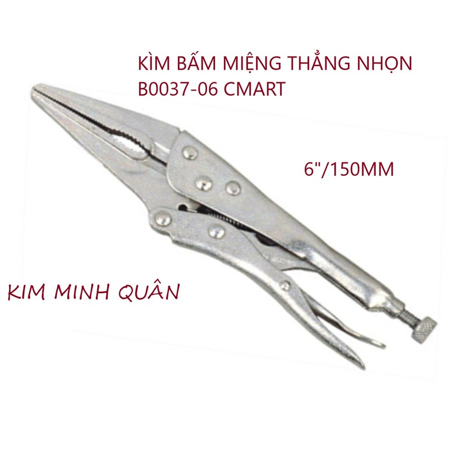 Kìm Bấm Miệng Thẳng Nhọn 150mm/6&quot; B0037-06 CMart