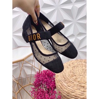 Giầy búp bê ren bi d.i.o.r hothit fullbox
