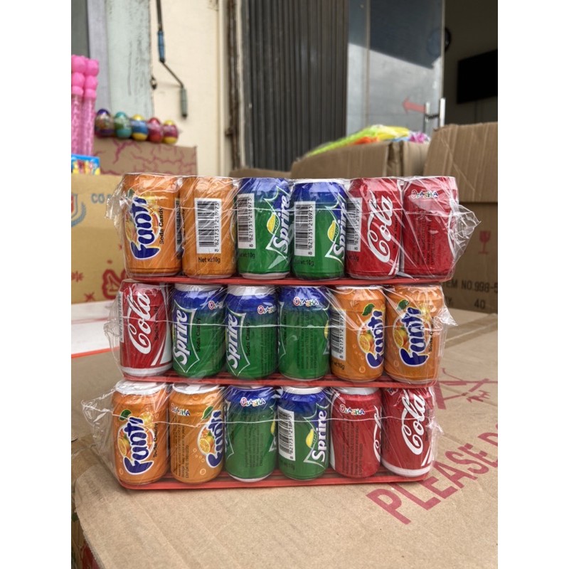 kẹo xê hình lon cô ca