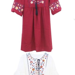 Váy Babydoll thổ cẩm