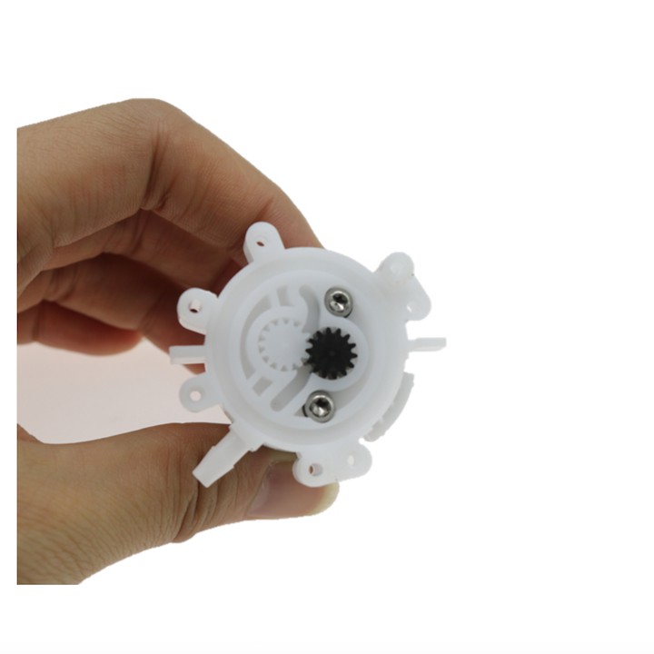 Bơm thủy lực - bơm bánh răng mini bằng nhựa - trên động cơ có mạch