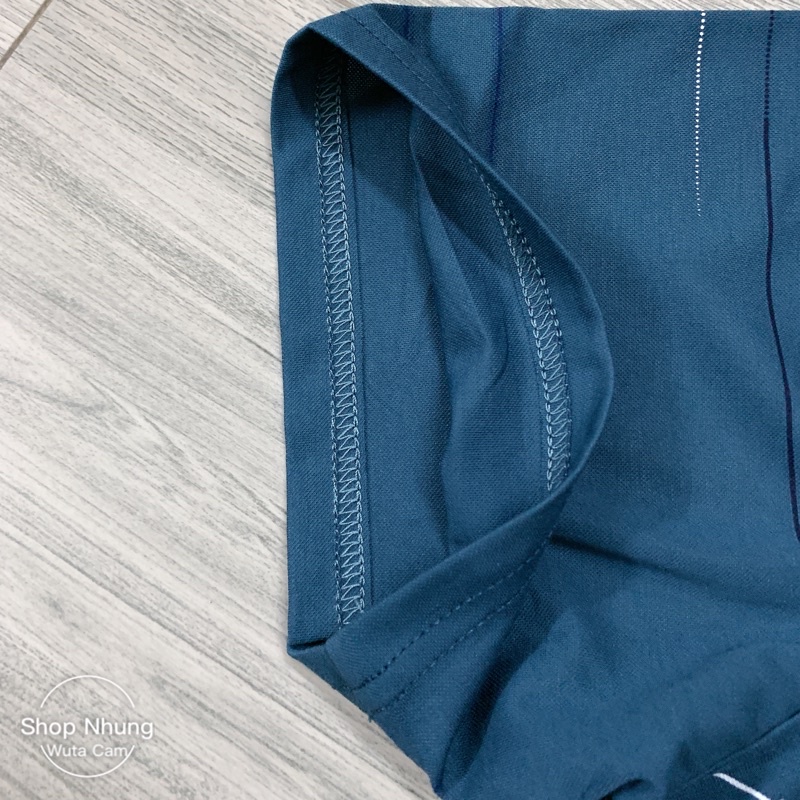 Áo cộc tay Nam Trung Niên sợi bông Cao Cấp