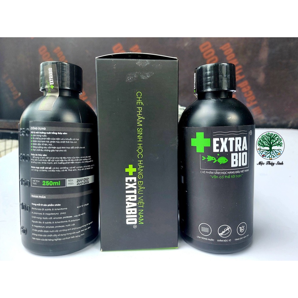 Vi Sinh Extra Bio 125ML - 250ML- 500ML Làm Trong Nước, Khử Mùi , Khử Clo - Vi sinh Extrabio thế hệ mới