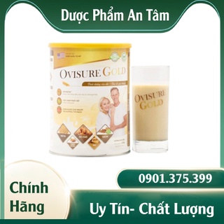 Sữa OVISURE GOLD Sữa Hạt Dinh Dưỡng, 100% Đạm Thực Vật Bổ Sung Canxi