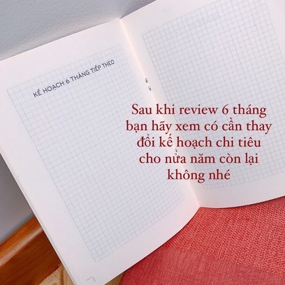 SỔ KẾ HOẠCH CHI TIÊU 1 NĂM PHONG CÁCH VẼ