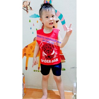 Combo 5 bộ bé trai Cotton 4c (ảnh thật)