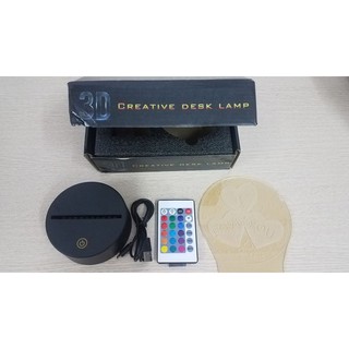 LED 3D trái tim
