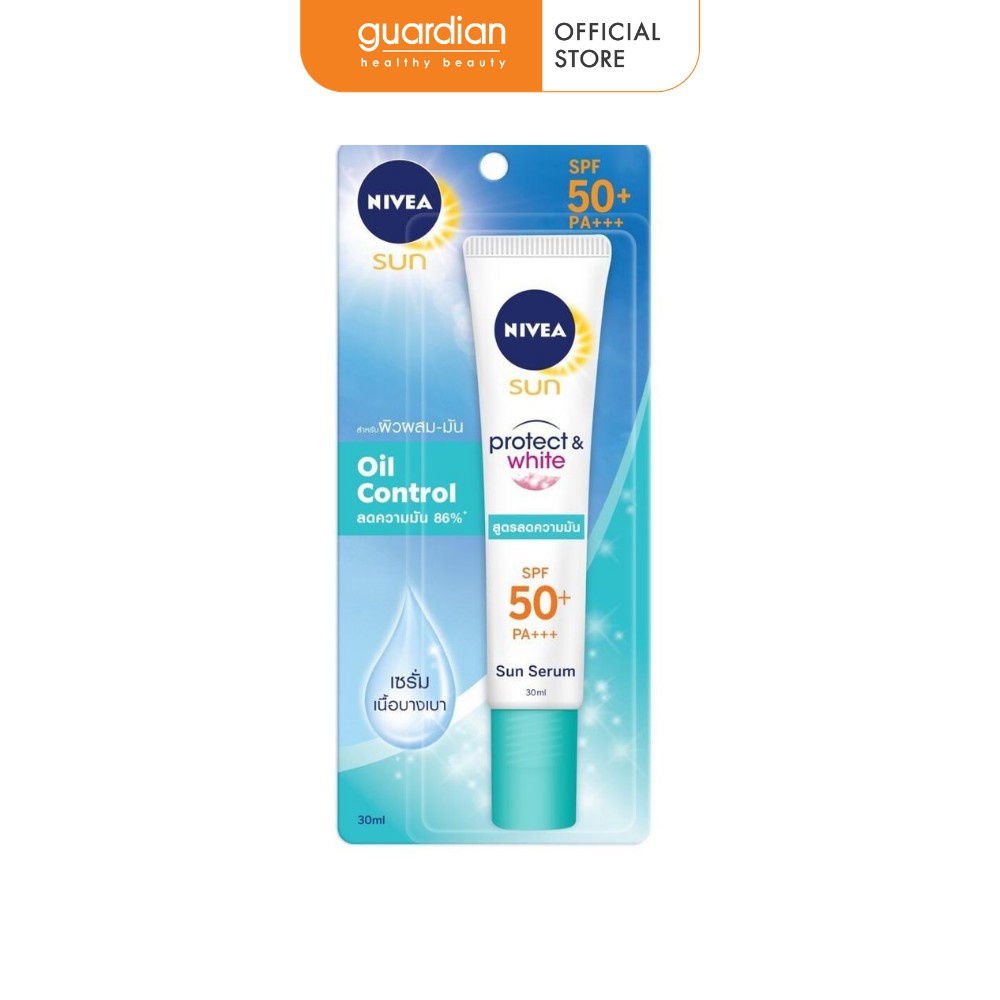 Tinh Chất Chống Nắng Nivea Giúp Dưỡng Trắng Và Kiểm Soát Dầu Spf50+ Pa+++ (30ml)