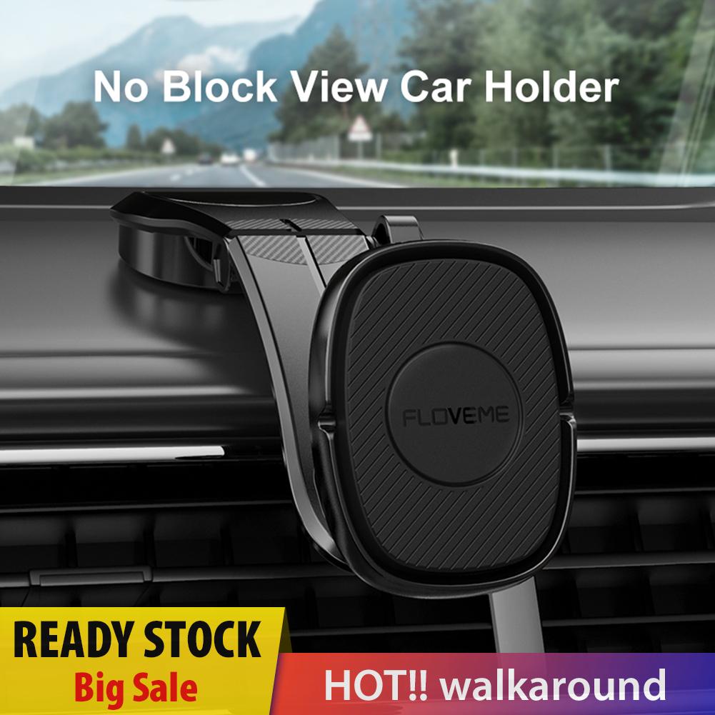 Walk FLOVEME S1 Car Phone Holder Magnetic Rotatable Folding GPS Mobile Support 