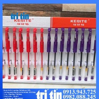 BÚT NƯỚC MINI GEL (Đen, Xanh, Đỏ, Tím) [VPP  TRÍ TÍN]  - vanphongphamhongha