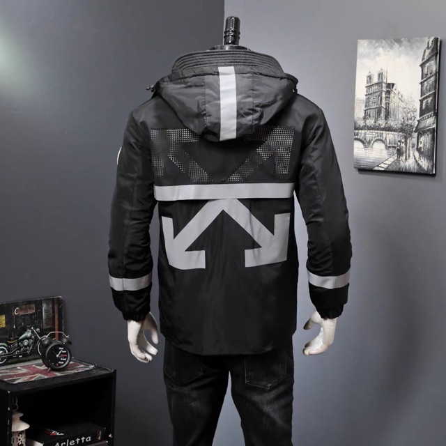 Áo khoác dù unisex form rộng phản quang Chữ X ulzzang Wind | BigBuy360 - bigbuy360.vn