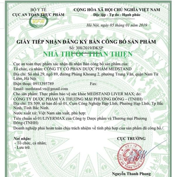 MEDSTAND LIVER MAX – Hỗ trợ bảo vệ và tăng cường chức năng gan, giải độc gan (60 viên)