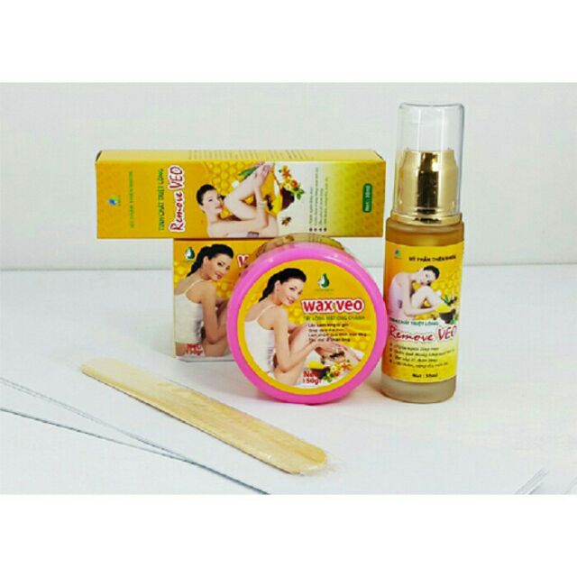 Combo wax Lông Ngân Bình