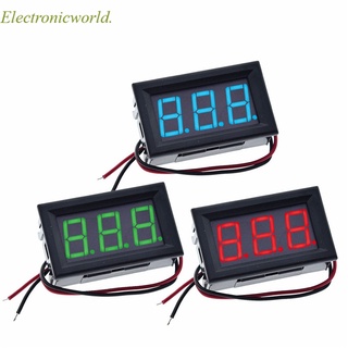 Vôn kế kỹ thuật số 0.56 Mini LED DC 4.5-30V 12V 24V