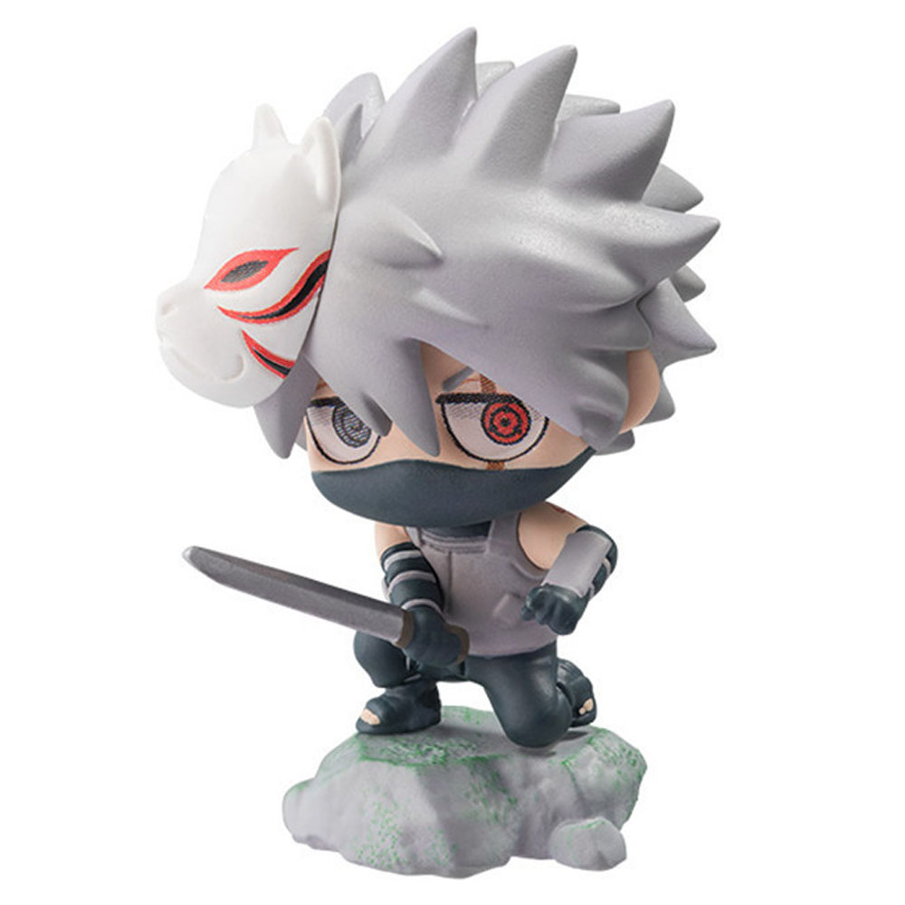 Set 6 Mô Hình Nhân Vật Phim Hoạt Hình Naruto Bằng Pvc