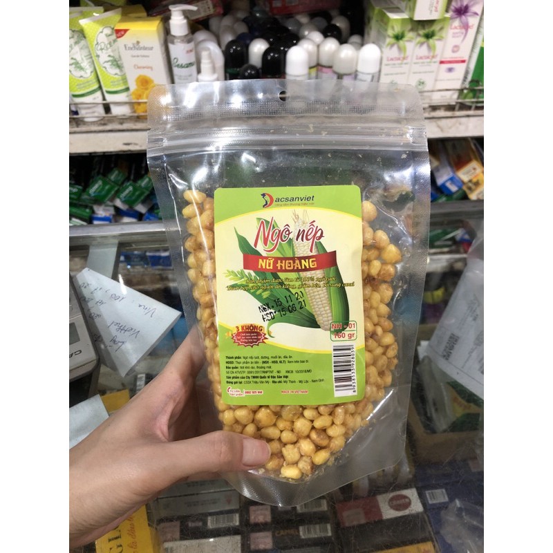 Ngô nếp sấy giòn 160g