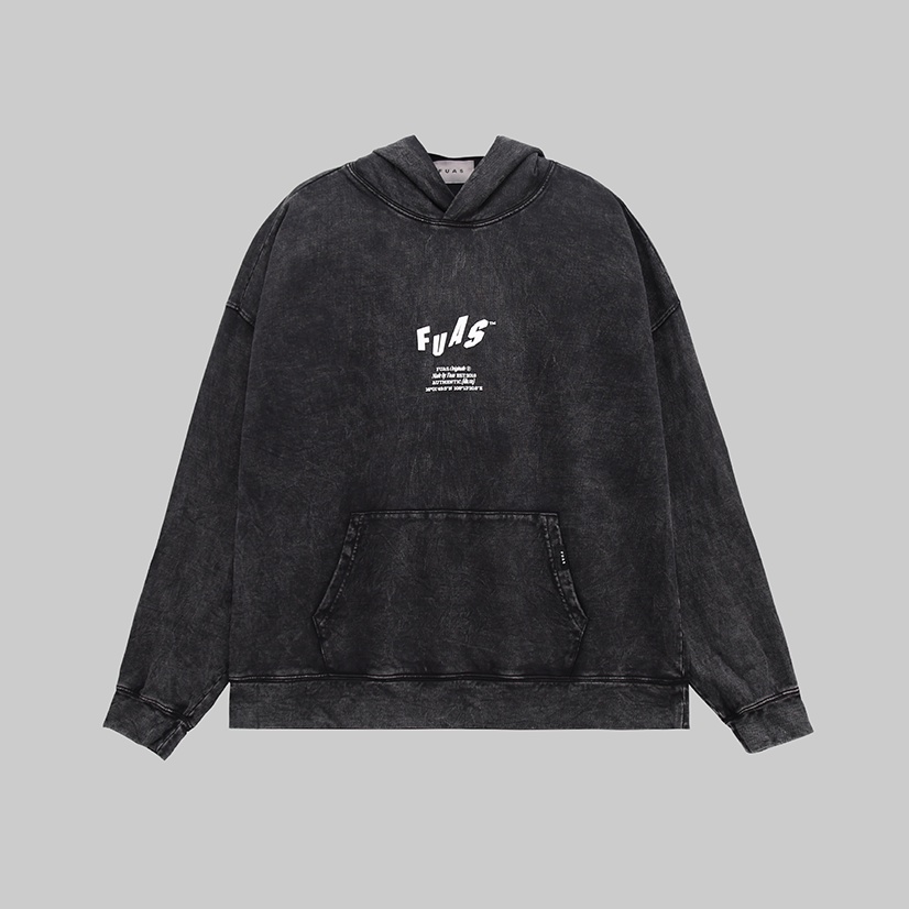 Áo Hoodie FUAS BASIC WASHED HOODIE