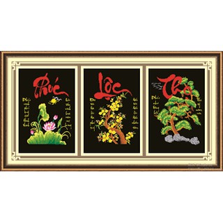 Tranh Đá Phúc Lộc Thọ 77573