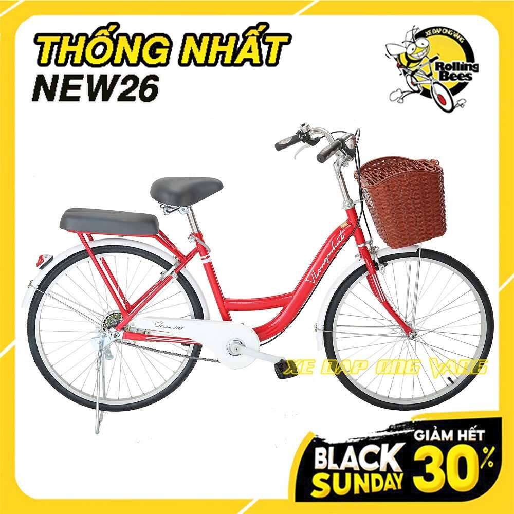 Xe đạp Mini Nữ Chính Hãng Thống Nhất màu sắc tươi sáng trẻ trung