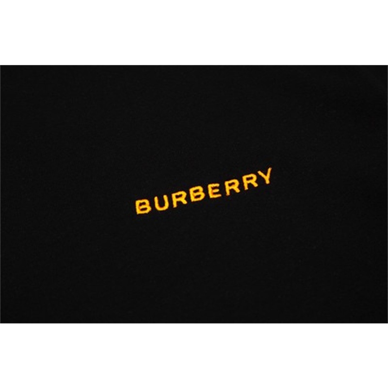 Áo Thun Cotton Tay Ngắn Thêu Chữ BBR Trước Và Sau Thời Trang Cho Cặp Đôi