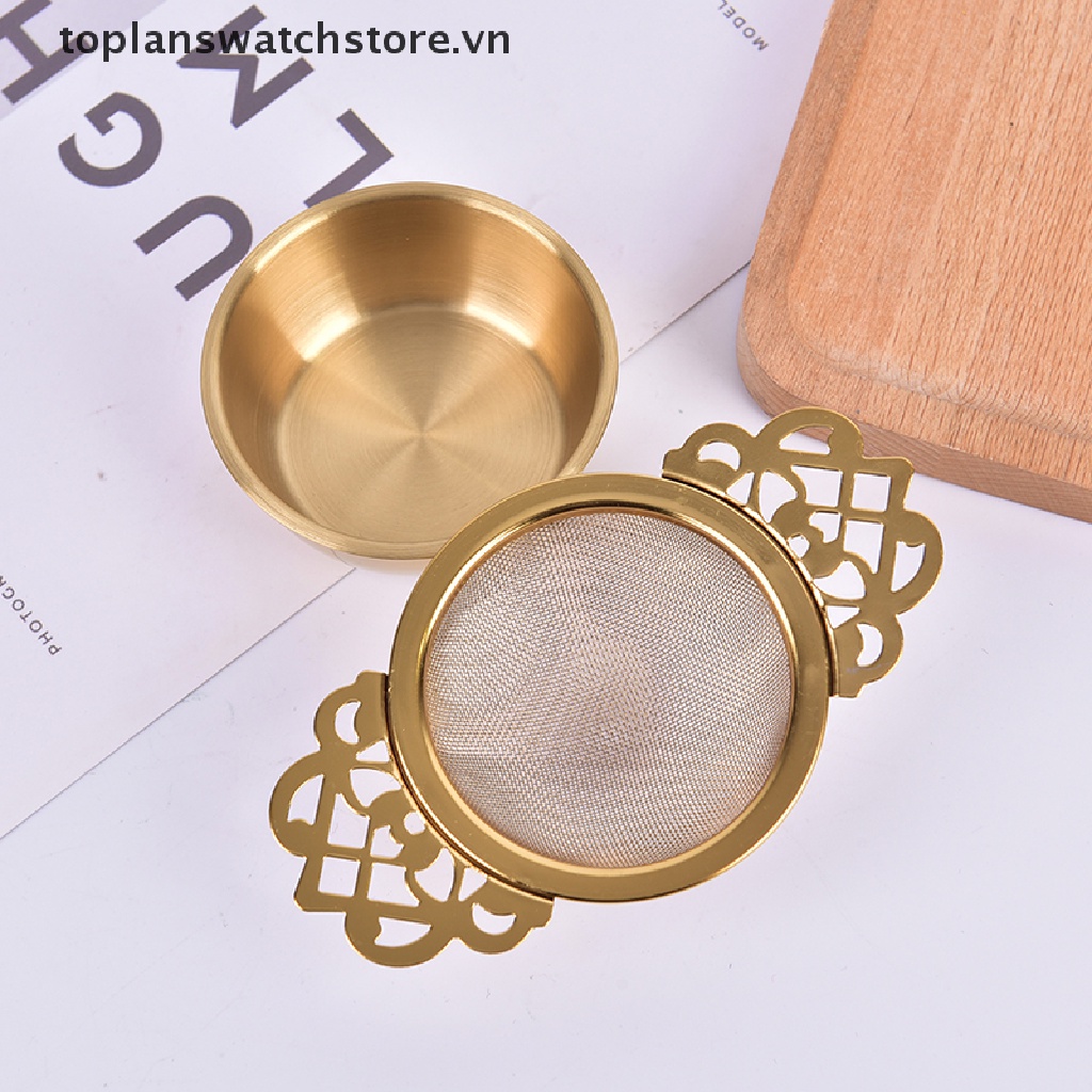 Dụng Cụ Lọc Trà Truyền Thống Bằng Thép Không Gỉ