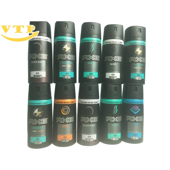 Combo 3 Chai Xịt Khử Mùi Toàn Thân Cho Nam AXE 150ML