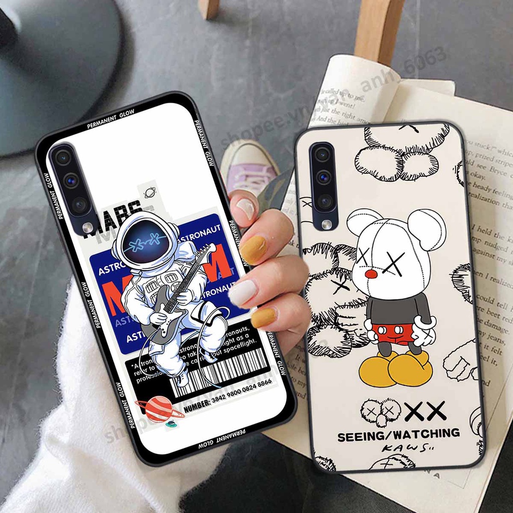 Ốp Samsung A30s / A50 / A50s / A70 be@r brick mars thời trang, ốp lưng điện thoại viền dẻo siêu chất