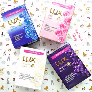 Lốc 4 bánh xà phòng LUX Thái Lan bánh to 110g 🇹🇭 xà bông cục soap sáp hoa hồng, hoa trà