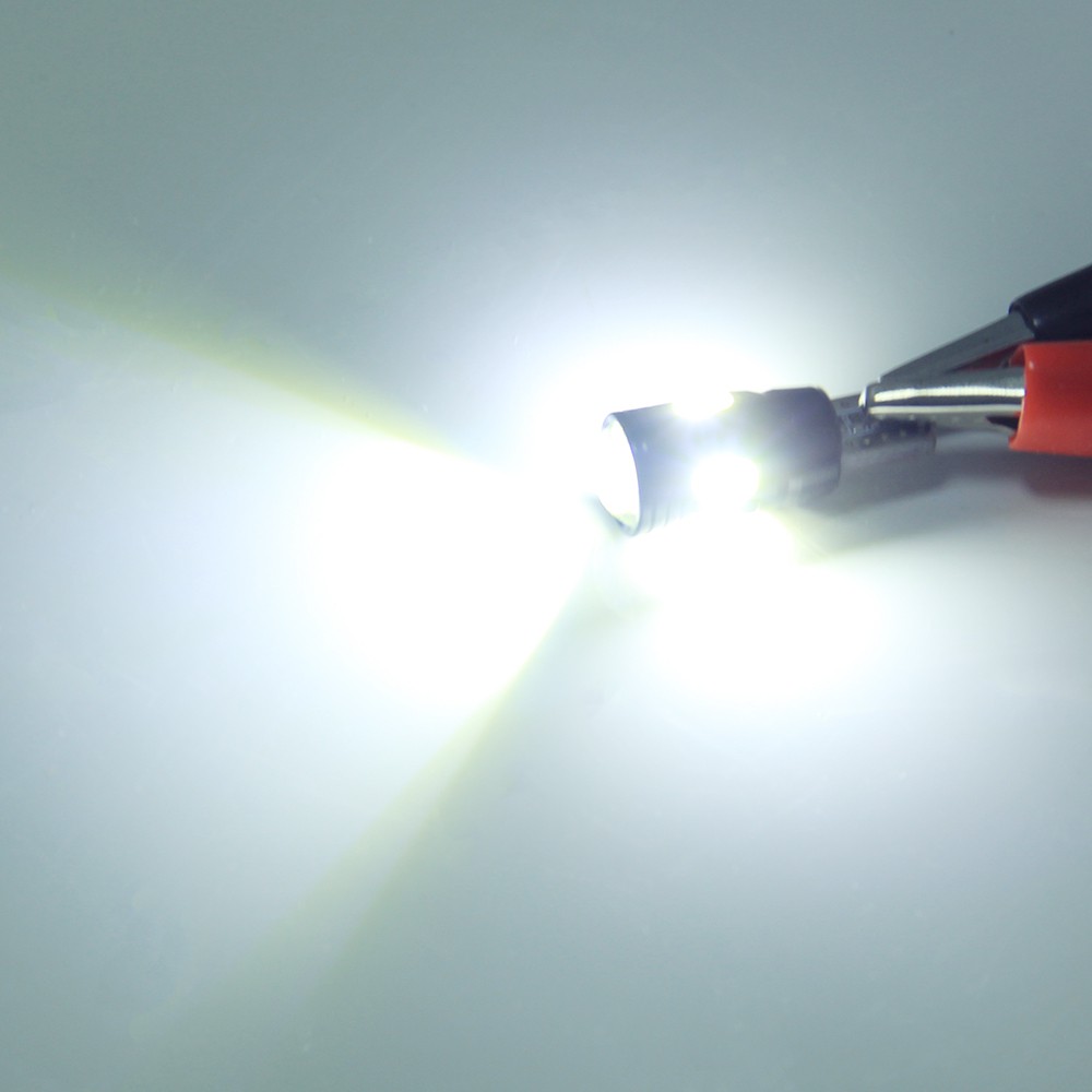 UNI-SHINE Bộ 2 Bóng Đèn Led 5630 T10 6smd W5W 194 168 6000k