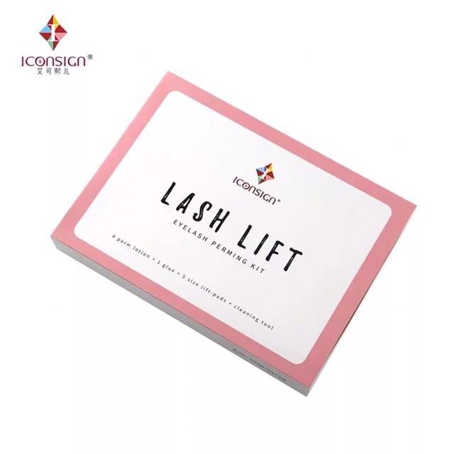 Set bộ uốn mi 3D 6D colagel hàn quốc hiệu ICONSIGN thuốc uốn xịn