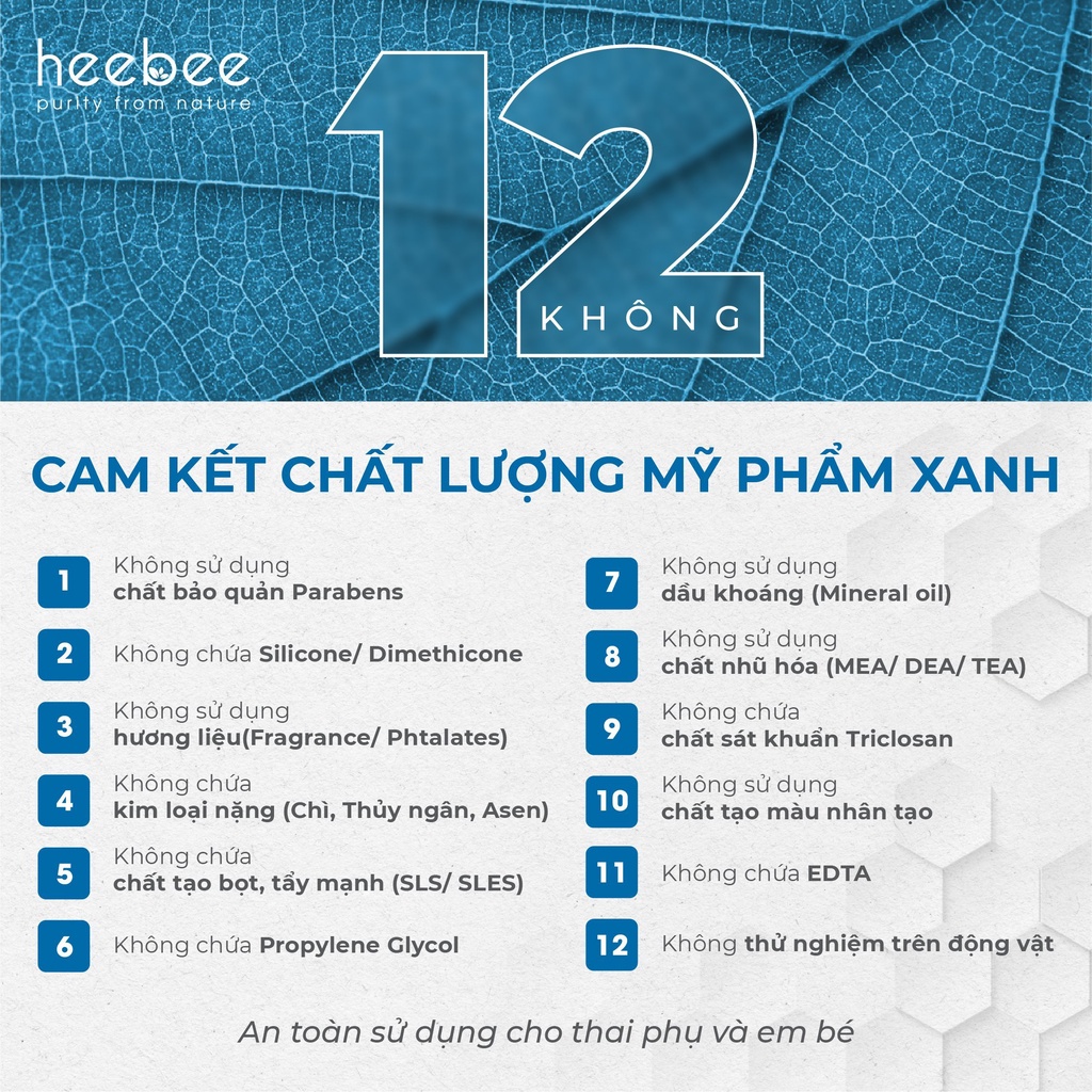 Dầu Gội Bồ Hòn Collagen Heebee Việt Nam Phục Hồi Tóc Hư Tổn Ngăn Gàu, Nấm Da Đầu Hương Thảo Nguyên