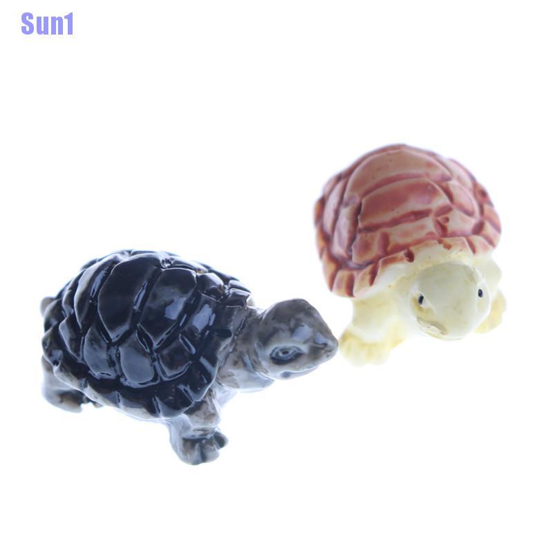 Set 10 Chú Rùa Mini Trang Trí Sân Vườn