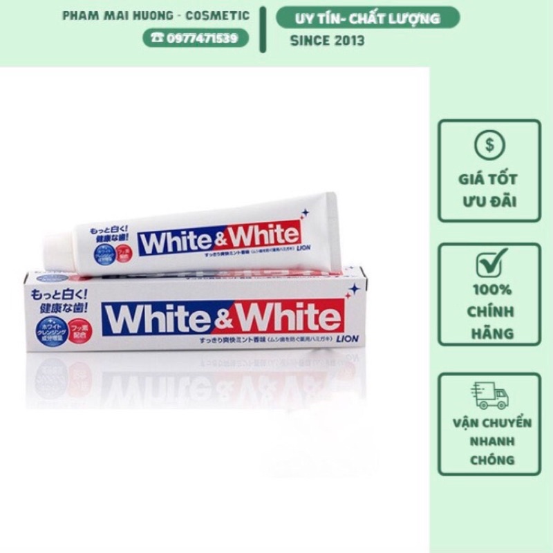 Kem đánh răng White White Nhật