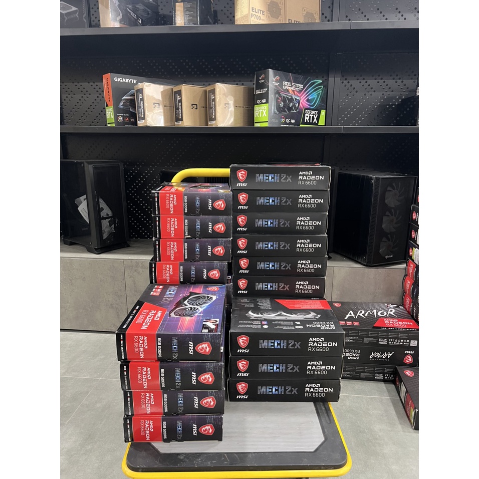 VGA MSI Radeon RX 6600 ARMOR 8G Bảo hành 1 tháng.