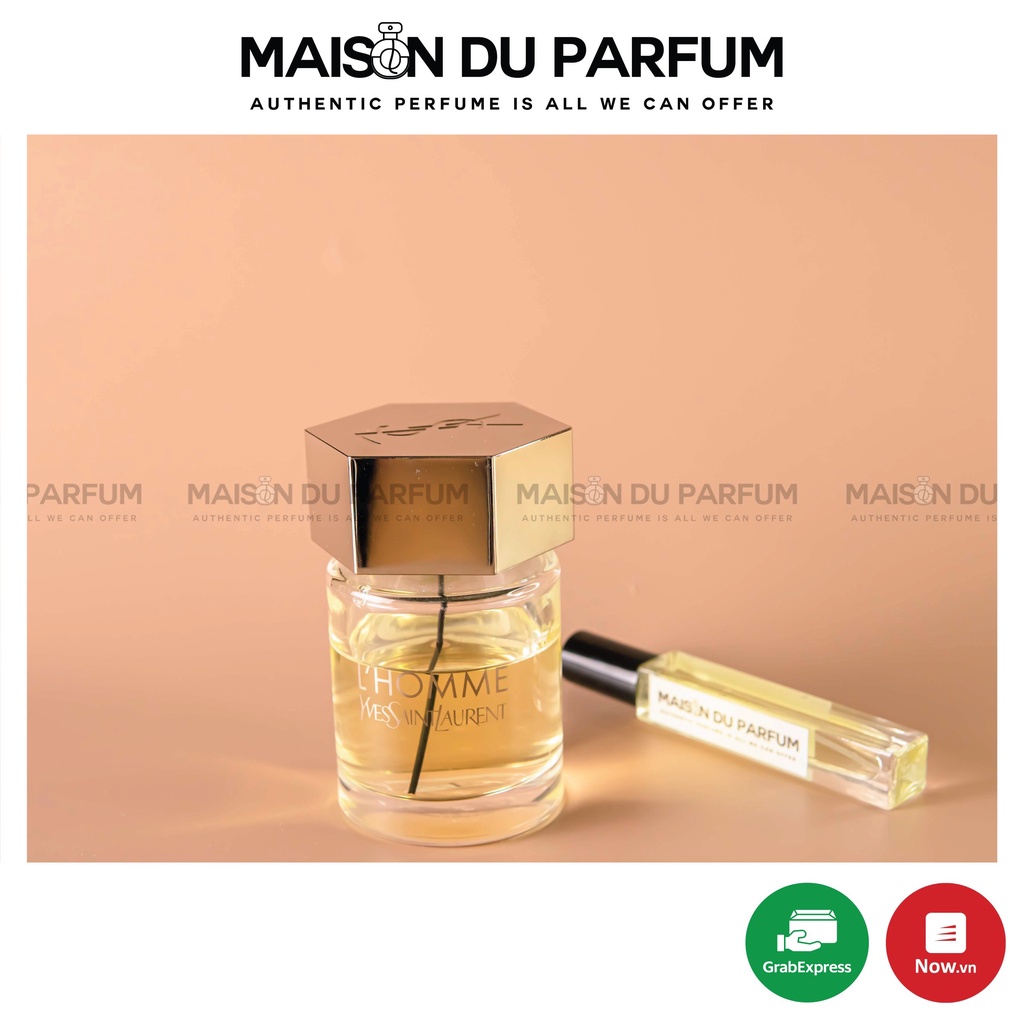 💥[Hàng mới] Nước hoa Yves Saint Laurent L'Homme EDT (mẫu thử) - Maisonduparfum - YSL L'Homme EDT Authentic