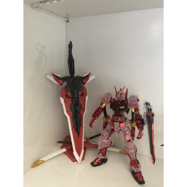 Mô Hình Gundam MG Astray Red Plating Frame/Color Clear Jijia - 2hand, 2nd