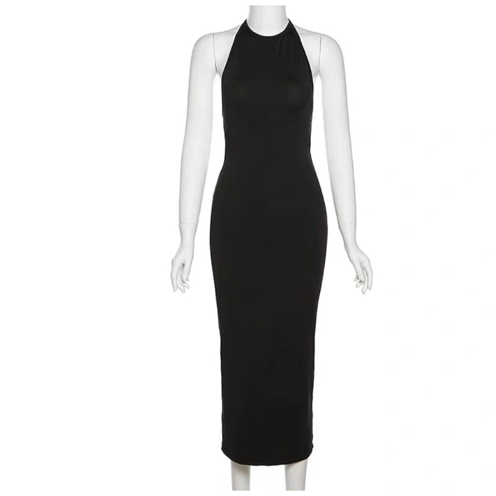 Đầm BODY thắt dây hở lưng tôn dáng sexy