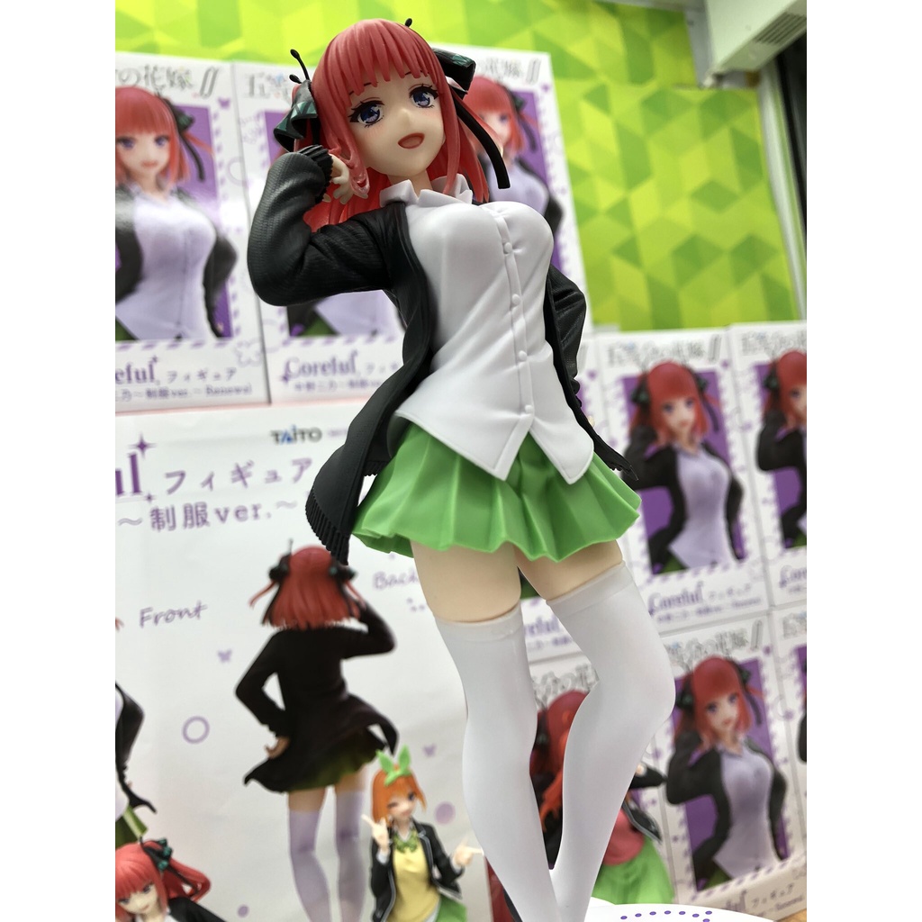 Mô hình Figure Nakano Nino tóc ngắn Coreful Renewal - Gotobun no Hanayome