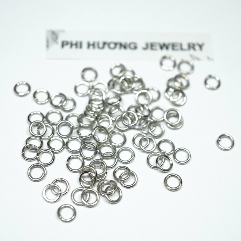 Khoen tròn 4-5-6-8-10mm nối vòng, làm trang sức