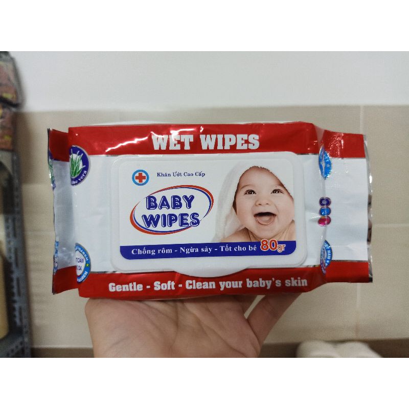 [HCM] Khăn Ướt Em Bé Baby Wipes - Anpa LoveSky - Diamond Không Mùi