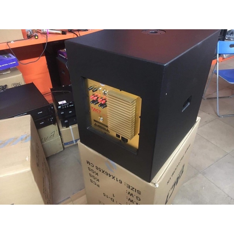 Loa trầm sub điện TACT bass 40 - Nguồn xuyến, côn 100, từ 220 - Đánh siêu căng